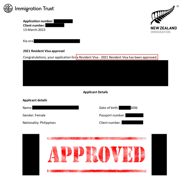Successful Medical Waiver case Immigration New Zealand Immigration Trust