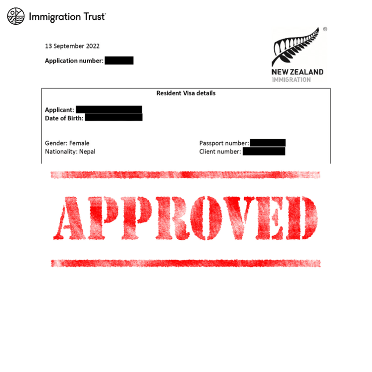 Successful 2021 Resident Visa, Immigration Trust, Immigration New Zealand, Immigration Trust