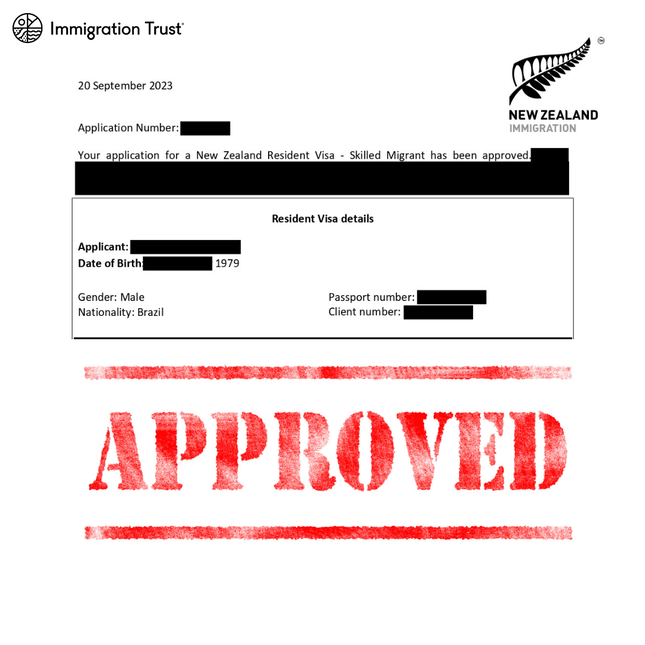 Successful Resident Visa, Immigration New Zealand, Immigration Trust
