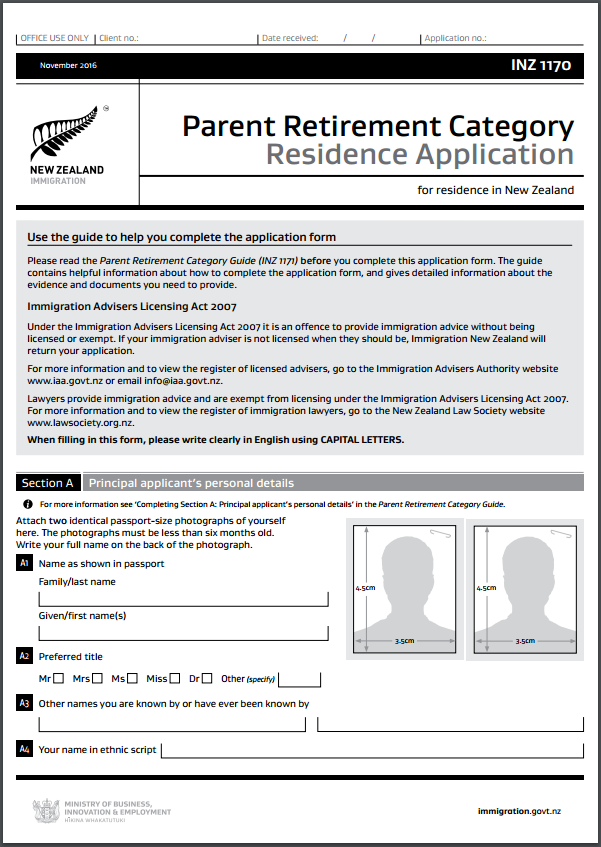 INZ1027 New Zealand Supplementary Form 补充表  www.immigrationtrust.co.nz
