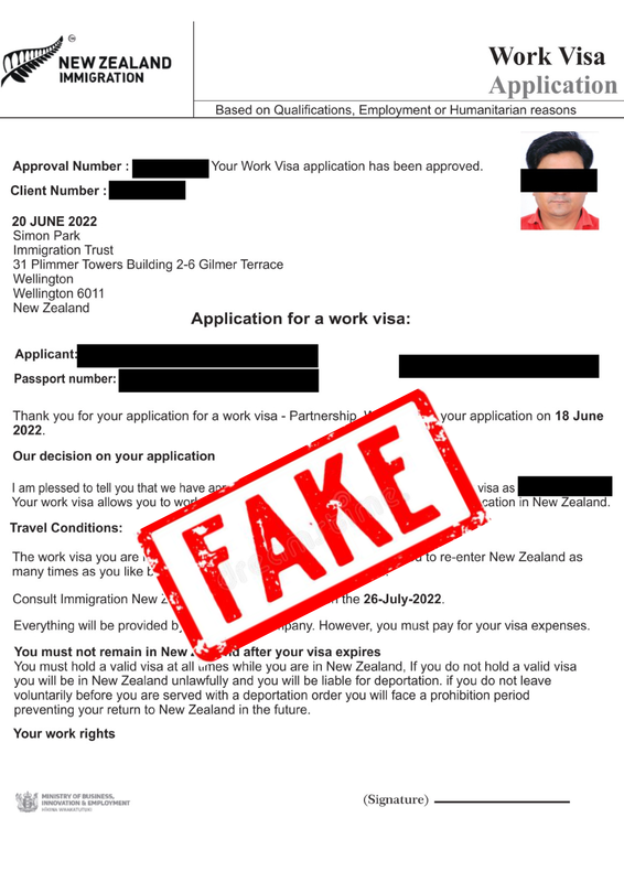 Scam in India, Immigration Trust, www.immigrationtrust.co.nz