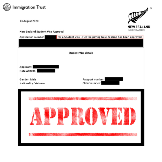 Successful Student Visa, Immigration New Zealand, Immigration Trust